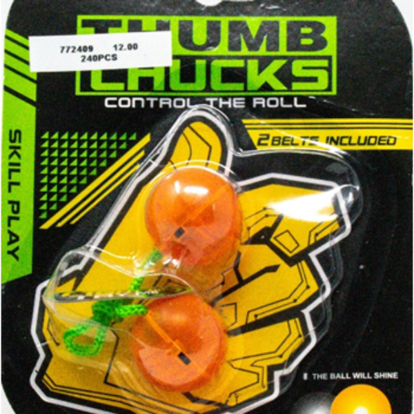 THUMB CHUCKS FINGER SPINNER 3+