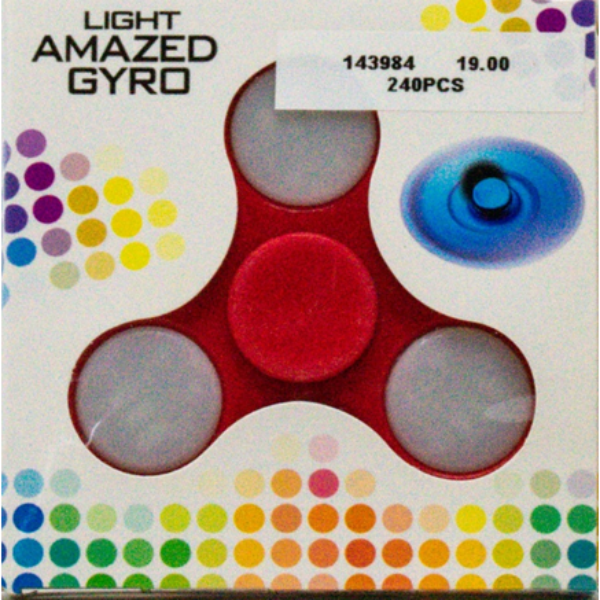 LIGHT AMAZED GYRO FIDGET SPINNER