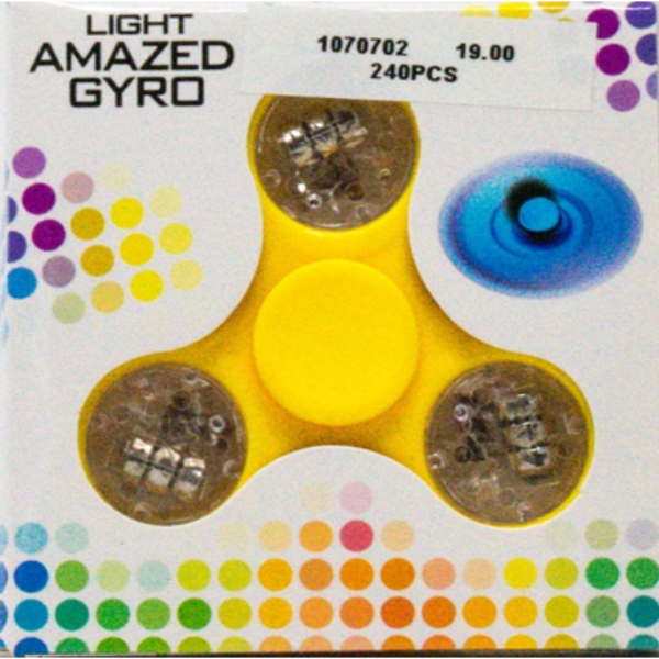 LIGHT AMAZED GYRO FIDGET SPINNER