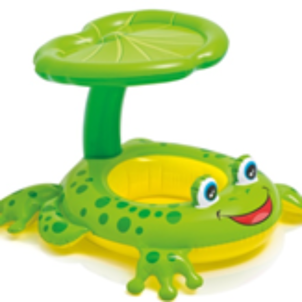 FROGGY FRIEND SHADED BABY FLOAT, 119*79CM