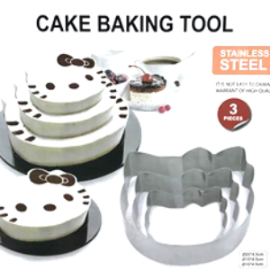 3 PCS HELLO KITTY CAKE MOLDS