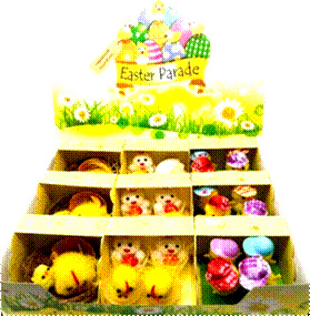 12 PCS EASTER DECORATION, 26*21.5CM