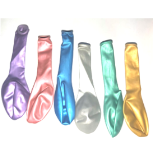 5'' 10 PCS METALLIC BALLOONS