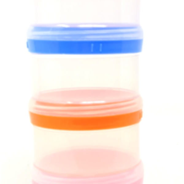 4 COMPARTMENTS MILK CONTAINER,23*7.5CM