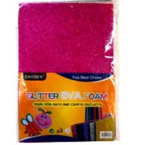 10PCS RAINBOW GLITTER FOAM PAPER ASSR