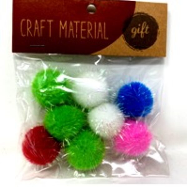 POM POMS (8PCS),14.5*12.5CM