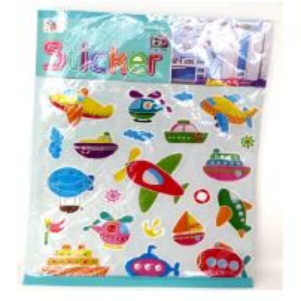 COLORFUL GLITTER STICKERS ROOM DECOR,38*30CM