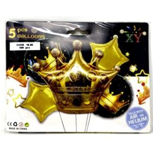 5 PCS BALLOON SET, 17*21CM