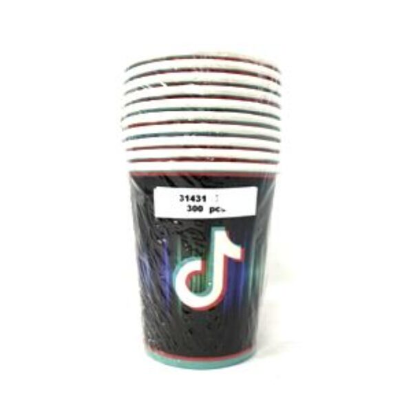 10PCs TIK TOK PARTY CUP,9CM