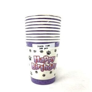 10PCS HAPPY BIRTHDAY PARTY CUP,9CM