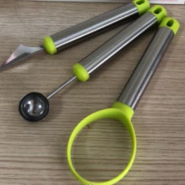 3 PCS FRUIT CUTTER, 26*16CM