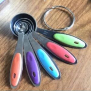 5 PCS MEASURING SPOON, 14CM