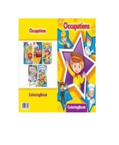 OCCUPATIONS COLORING BOOK , 28*20CM Sanvish Wholesalers Enterprise