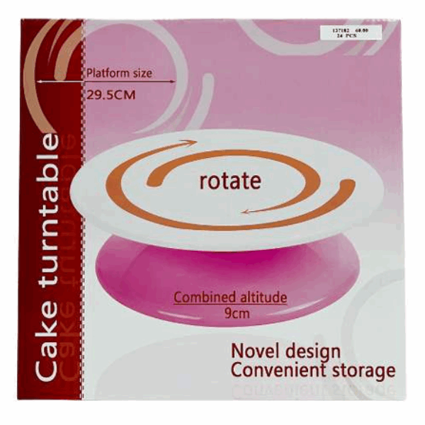 ROTATING CAKE TURNTABLE