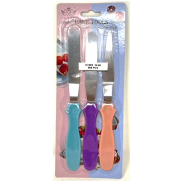 3PCS CAKE SPATULAS