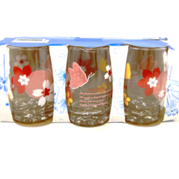 6 PCS GLASS CUP SET