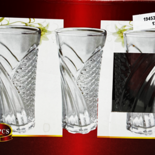 GLASS CUP 6 PCS