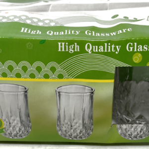 GLASS CUP 6 PCS