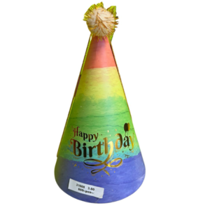 RAINBOW PARTY HAT