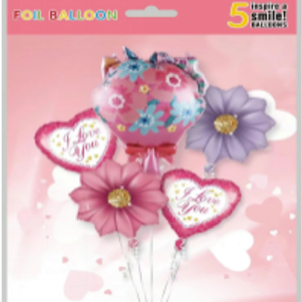 BALLOON SET 5 PCS