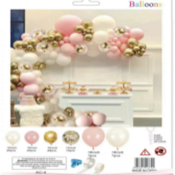 72 PC BALLOON SET