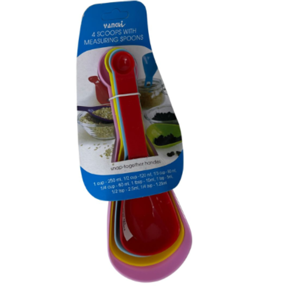 4PC MEASURING SPOON