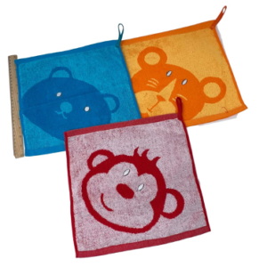 ANIMAL SQUARE TOWEL