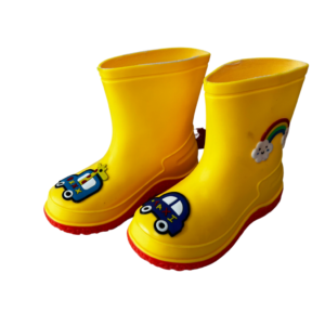 KIDS TAXI CAR RAIN BOOTS