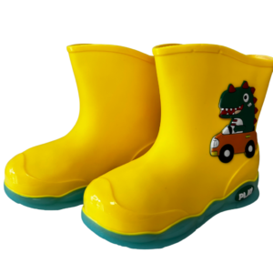 KIDS DINOSAUR RAIN BOOTS