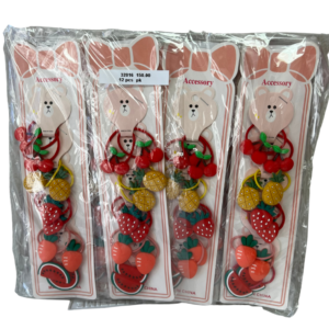 FRUITY HAIR TIES