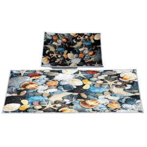 2 PCS SEA WORLD KITCHEN MAT SET