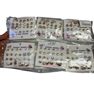 12 PAIRS ASSORTED EARRINGS