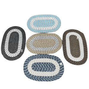 OVAL SHAPED ROPE MAT