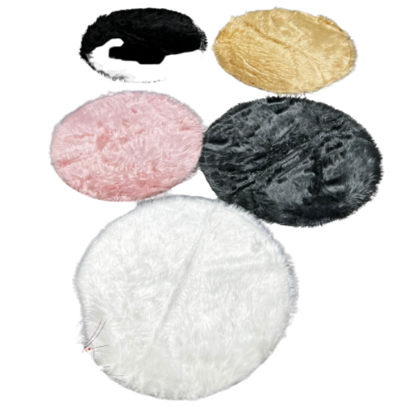 ROUND SHAPED FAUX RUG