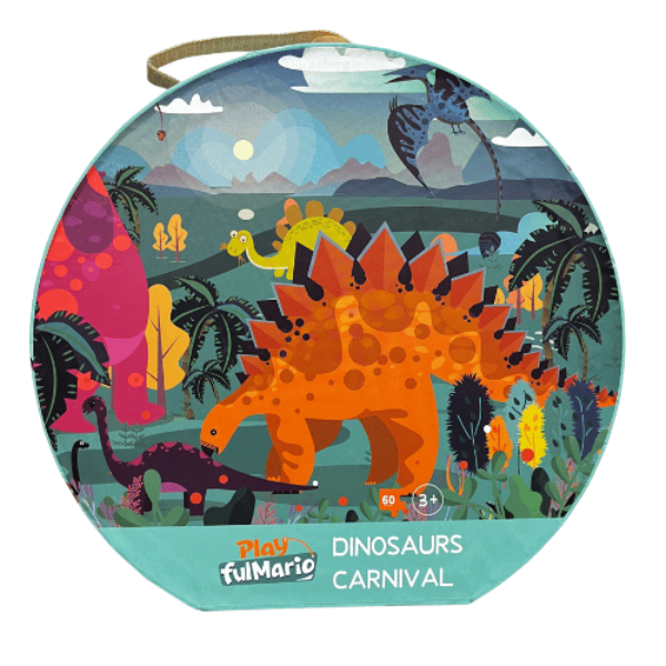 60 PC DINOSAUR CARNIVAL PUZZLE