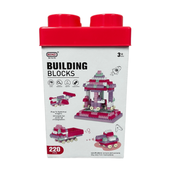 BUILDING BLOCKS W 220 PCS