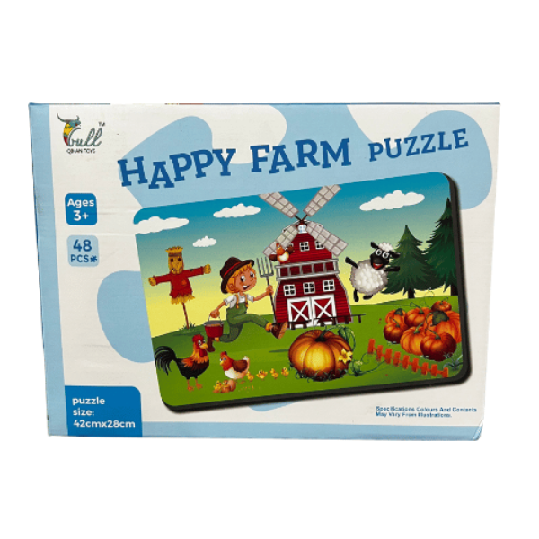 48 PCS HAPPY FARM PUZZLE