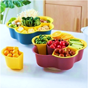 7 - COMPARTMENT SPINNING KITCHEN CONTAINER