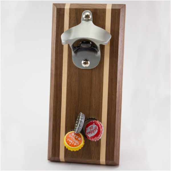 WOODEN BOTTLE OPENER