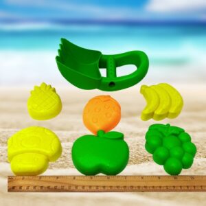 7PCS FRUITS BEACH TOYS