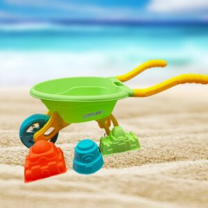 4PCS WHEEL BARROW BEACH SET