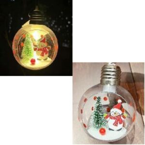 1 PC LIGHTING CHRISTMAS SNOW BULB