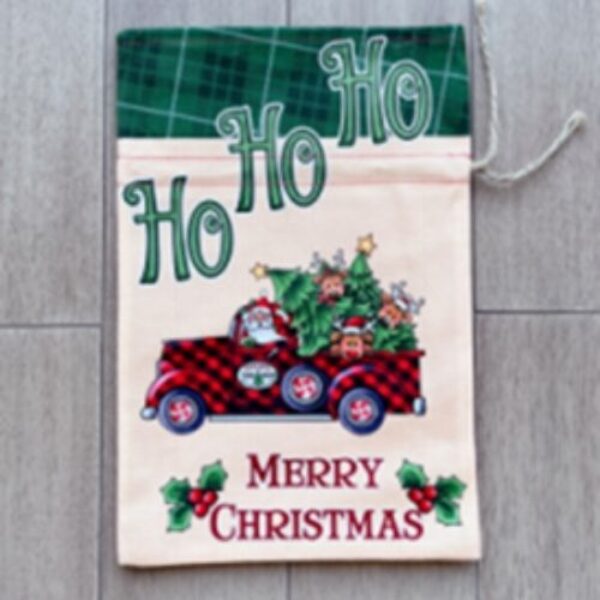 MERRY CHRISTMAS WINE BOTTLE POUCH