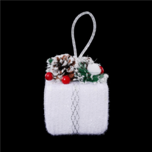 4" CHRISTMAS THEMED GIFT BOX DECORATION