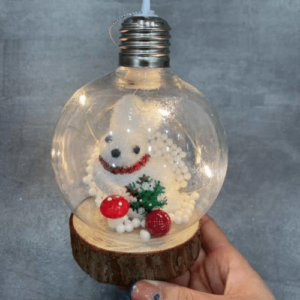 LIGHTING SNOW GLOBE