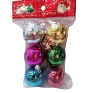 6 PCS ASR CHRISTMAS BALLS