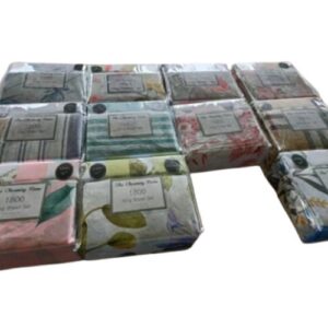 6 PCS PRINTED FULL SIZE BED SHEET SET