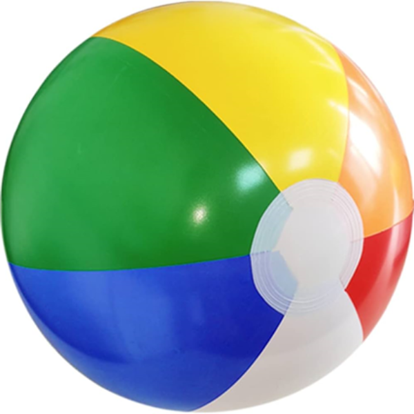 16" COLORFUL BEACH BALL