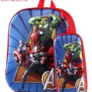 3D AVENGERS BACKPACK W PENCIL CASE