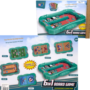 6 IN 1 BOARD GAME